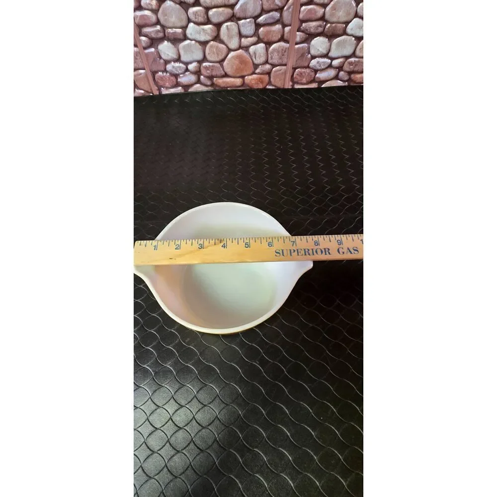 Vintage Pyrex Old Orchard Yellow Serve & Store Casserole Dish Bowl 473 1 Quart w